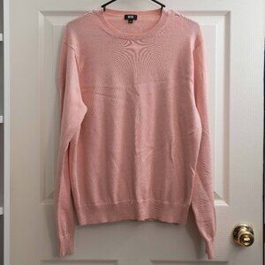 Uniqlo Crew Neck Sweater, Small, Pink